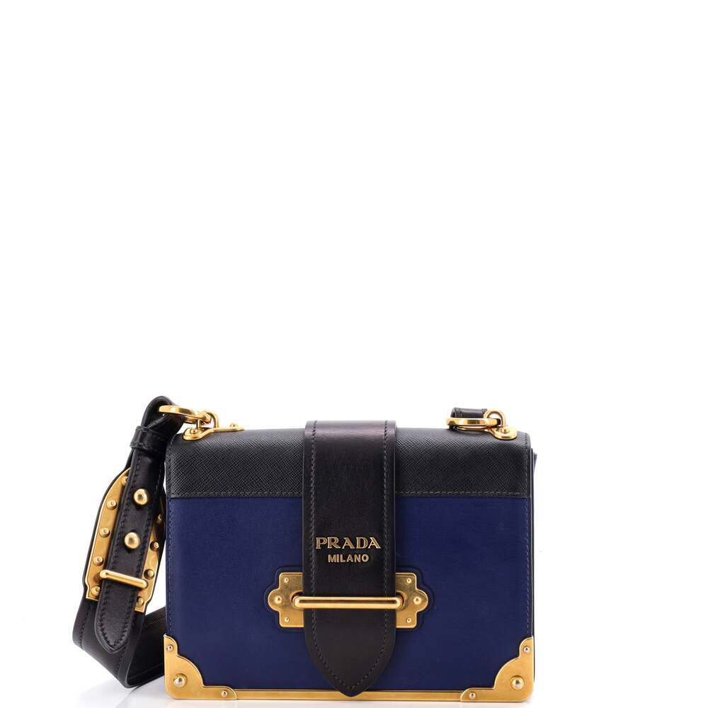 Prada Cahier Crossbody Bag Leather And #311935P11B